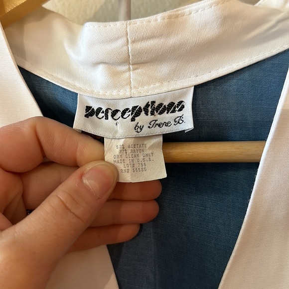 Vintage Perceptions by Irene B blazer and skirt set - Picture 6 of 10